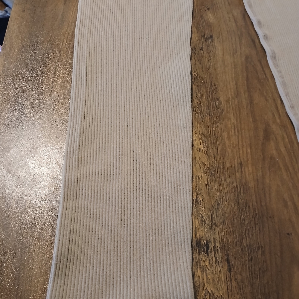 Tan Ribbed Jumpsuit M/L - Picture 3 of 3